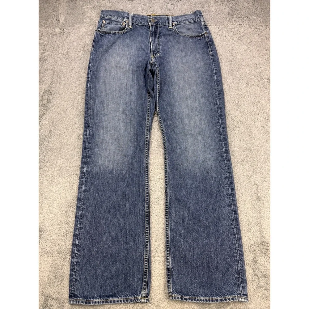 Polo Ralph Lauren‎ 867 Jeans Men's 34x32 Distressed Classic Straight Denim